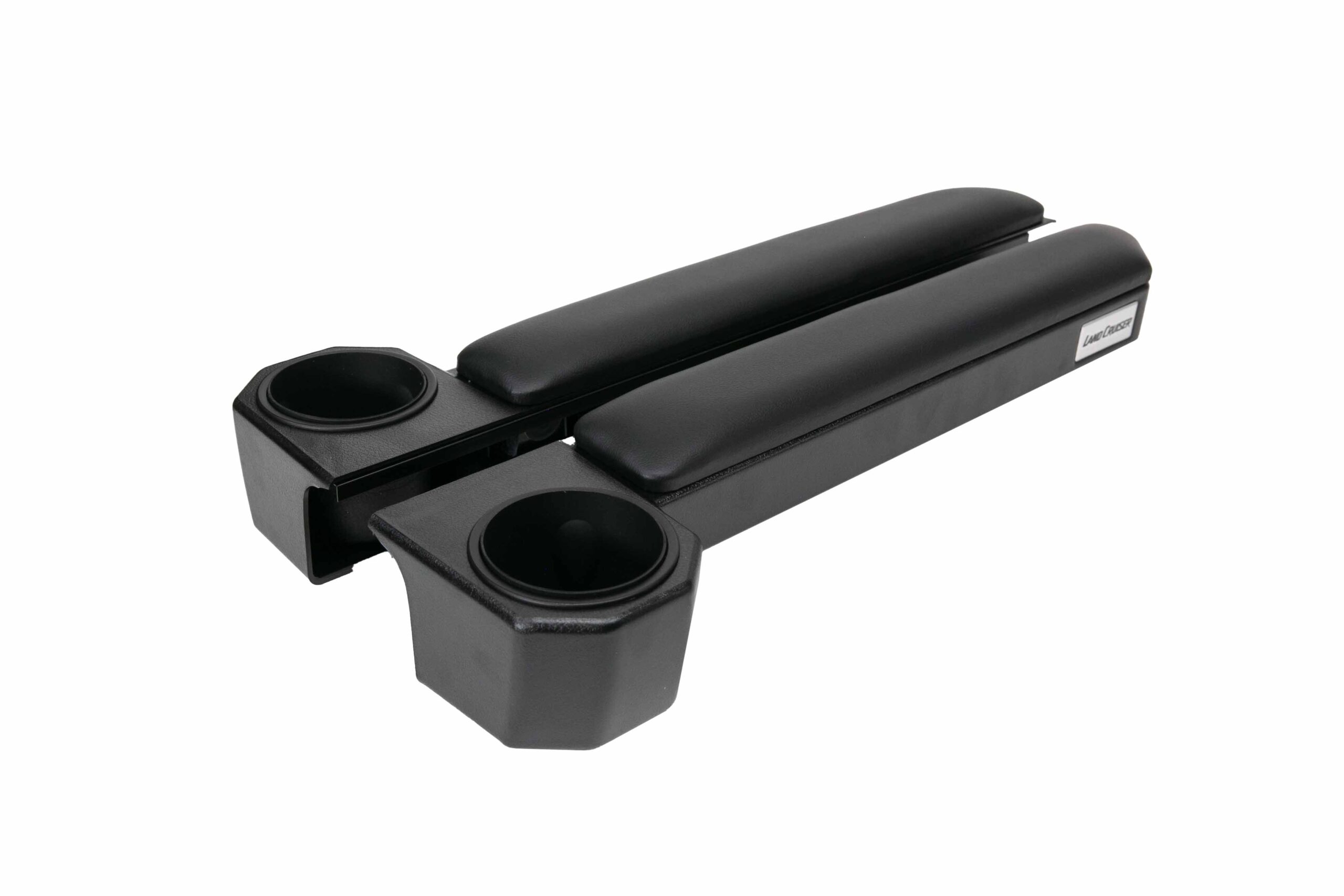 Land Cruiser Armrest and Cupholder - SET BLACK
